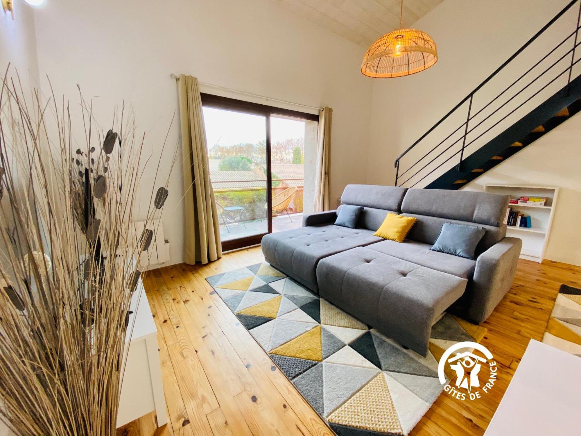 Loft Cocon Climatise - Imprenable Vue Sur Le Chateau Comtal Carcassonne Exterior foto